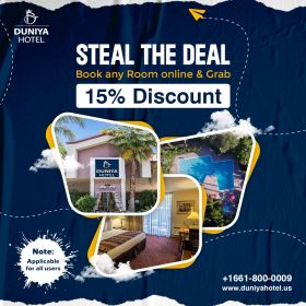 Get flat 15% off on your first booking