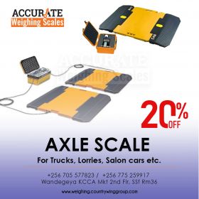 Portable Truck Axle Scales in Uganda