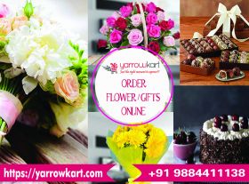 Flower & Cake delivery in Chennai - https://yarrowkart.com/