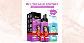 Hair Care Combo Deal - Buy Hair Color Shampoo Get Goat Milk Soap Free