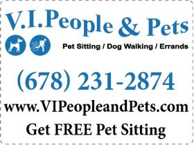 Get 2 Free Pet Sitting/Dog Walking Visits Via Website Signup
