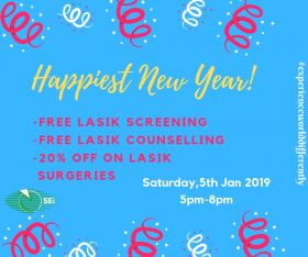 Free Lasik checkup Camp on 5th January 2019