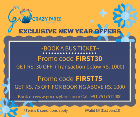 Book Bus Tickets Online, Online Bus Tickets Booking, Bus Tickets Booking Online | GoCrazyFares