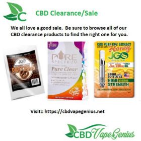 CBD Clearance/Sale