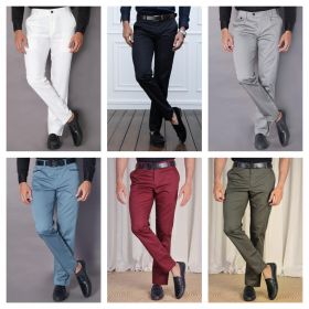 Branded Plain Formal Wear Trousers For Men - Italiancrown