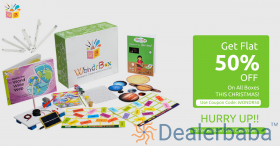 Flat 50% on all Activity Box for Kids