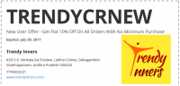 New User Offer - Get Flat 10% Off On All Orders With No Minimum Purchase