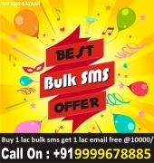 Buy 1 lac bulk sms with email