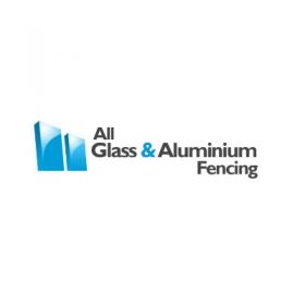 All glass and aluminium fencing