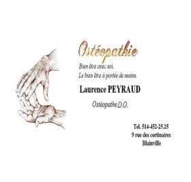 Laurence Peyraud: Ostéopathie | Blainville