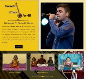 Carnatic Music For All Online Vocal Music School