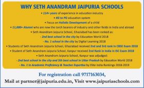 Seth Anadram Jaipuria Schools Franchise