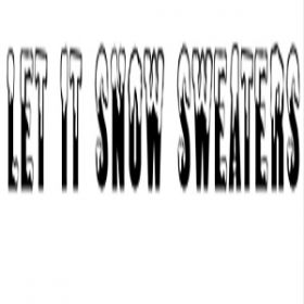 Let It Snow Sweater Walmart Christmas 