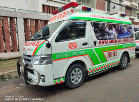 Online Ambulance service in Dhaka, 01627669222