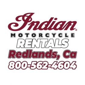 Indian Motorcycle Rentals Redlands California