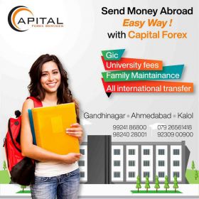 Capital Forex | Western Union | MoneyGram | Ria Money Transfer Services in Kalol