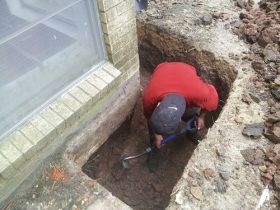 Wall Anchors and Helical Piers Foundation Repair