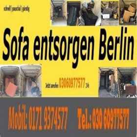 Sofa entsorgen Berlin