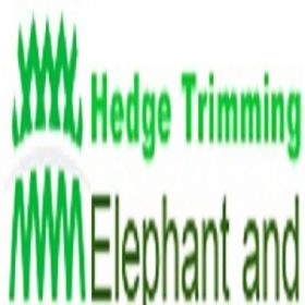 Hedge Trimming Elephant and Castle