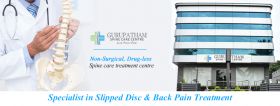 Gurupatham Spine Care Centre | Non Surgical Disc Herniation, Prolapse Treatment in Tamil Nadu