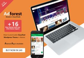 Adforest - Classified Ads WordPress Theme