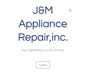 J & m appliance repair inc.