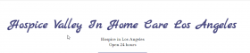 Hospice Valley In Home Care Los Angeles