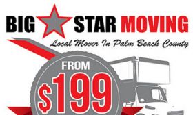 Big Star Moving & Delivery from $199