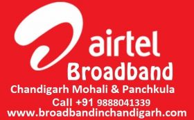 Airtel Broadband Chandigarh Mohali Panchkula 