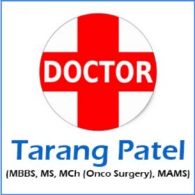 DR. TARANG PATEL Consultant Cancer Surgeon