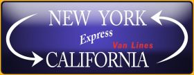 CA - NY Express cross country movers SF