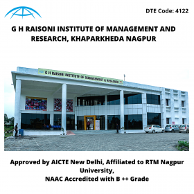 G H RAISONI INSTITUTE OF MANAGEMENT AND RESEARCH, KHAPARKHEDA NAGPUR