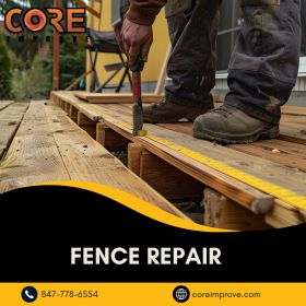 Fence Staining & Fence Repair - CoreImprove