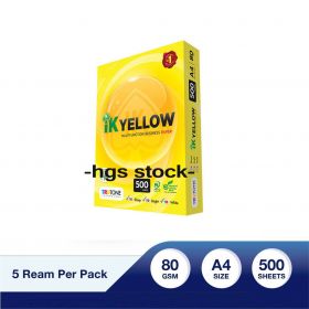 IK Yellow A4 80 gr office papers