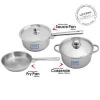 United Ucook Lifetime Stainless Steel Cookware 