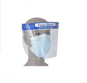 Eye protection plastic face shield
