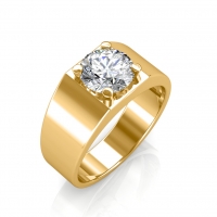 THE EVERGREEN SOLITAIRE RING FOR HIM