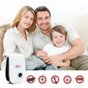 ULTRASONIC ELECTRIC INSECT & PEST REPELLENT (1+1 F