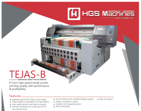 TEJAS-B Direct Digital Textile Printer