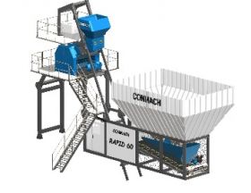 Compact Concrete Batching Plants