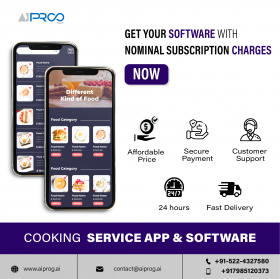 Cooking Service App/ Software