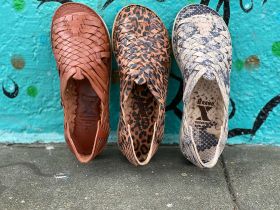 Women’s Leather Huarache Sandals | Clearance Sale