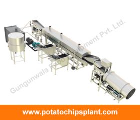 Potato Chips Plant - Potato Chips Making Machine