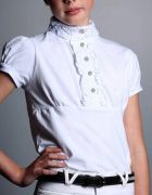 Polly Ruffle Show Shirt: