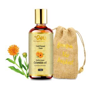 O4U Calendula Cold Pressed Freshest Organic Oil. 