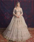 Rosalie beige based Multicolored Lehenga