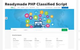 Readymade PHP Classified software script 