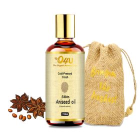 O4U Sikkim Aniseed Cold Pressed Organic Oil.