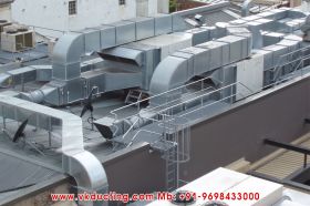 Industrial Air Exhaust Ducting in Ludhiana Punjab 