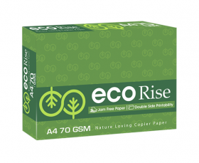 Eco Rise Copier Paper A4 70 GSM White (500 Sheets)
